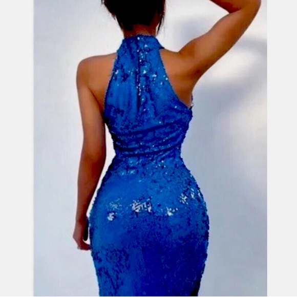 Zara sequins dress with slit - Picture 3 of 6